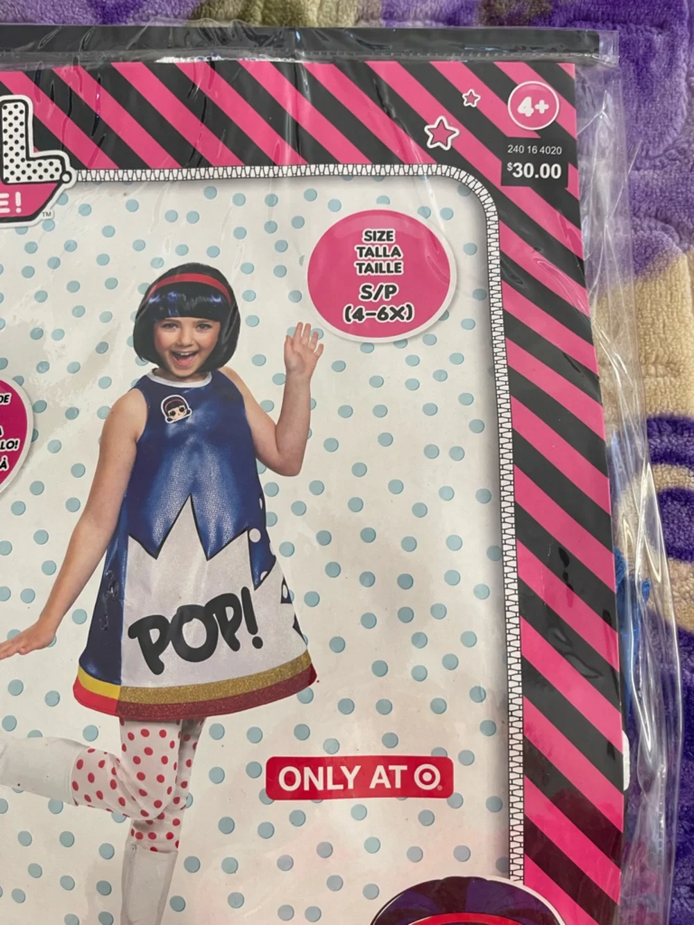 LOL Surprise! Pop Heart Kids Costume - Blue & White